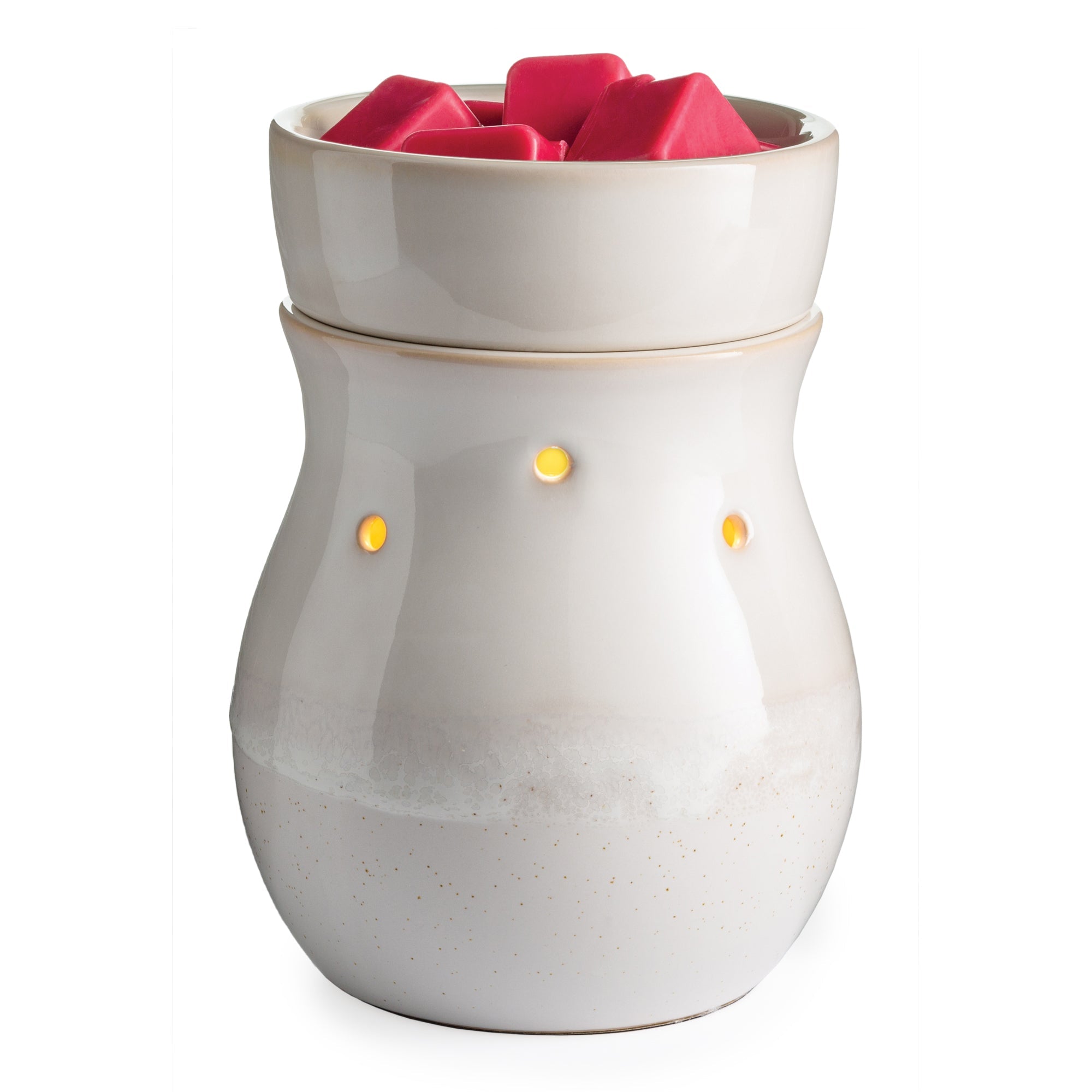 Candles & Diffusers: Frosted Farmhouse Illumination Warmer