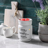 Candles & Diffusers: Live Laugh Love Illumination Warmer