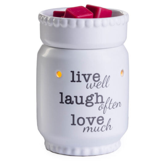 Candles & Diffusers: Live Laugh Love Illumination Warmer