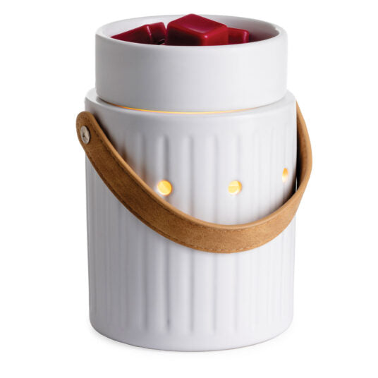 Candles & Diffusers: Leather Handle Illumination Warmer