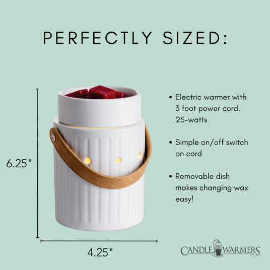 Candles & Diffusers: Leather Handle Illumination Warmer