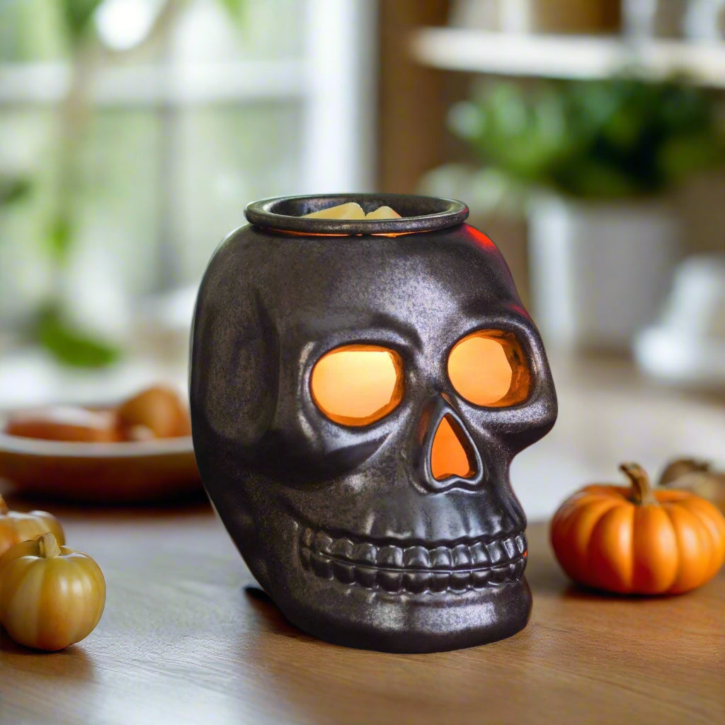 Candles & Diffusers: Skull Illumination Warmer