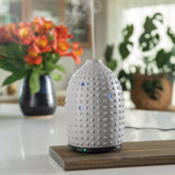 Aroma Diffusers: Gray Hobnail Ultrasonic Aroma Diffuser