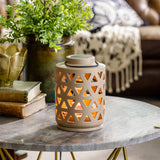 Candles & Diffusers: Geo Lantern Canopy Illumination Warmer