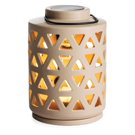 Candles & Diffusers: Geo Lantern Canopy Illumination Warmer