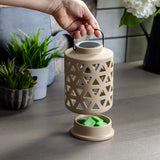 Candles & Diffusers: Geo Lantern Canopy Illumination Warmer