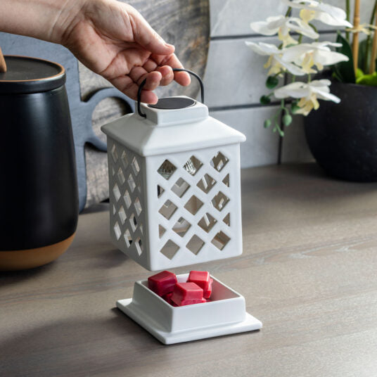 Candles & Diffusers: Trellis Lantern Canopy Illumination Warmer