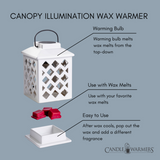 Candles & Diffusers: Trellis Lantern Canopy Illumination Warmer