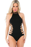 Women's Lingerie: Pink Lipstick Brands Slit N Spin Bodysuit