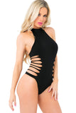 Women's Lingerie: Pink Lipstick Brands Slit N Spin Bodysuit