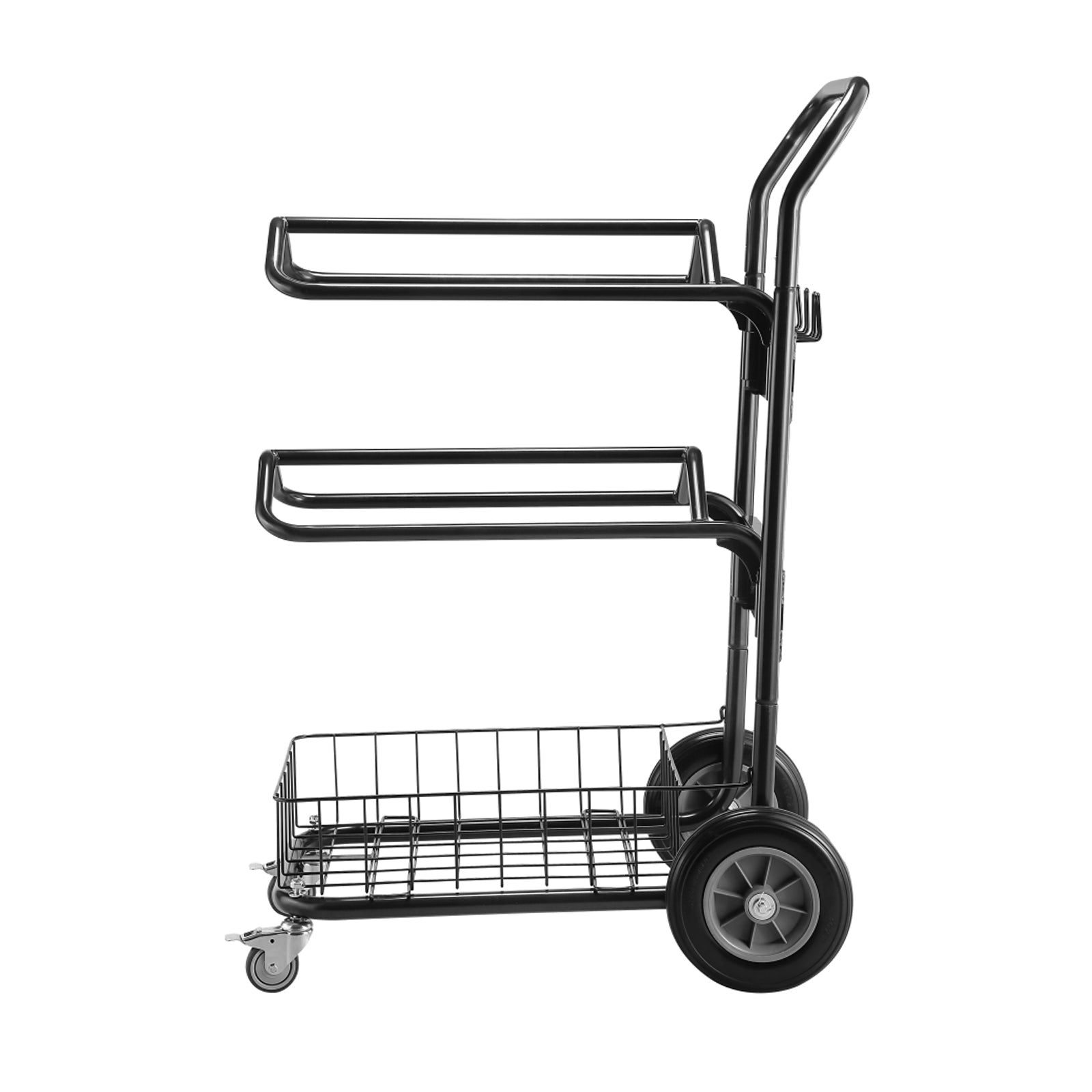 Farm Equipment: Samland Heavy Duty Two Tier Wheeled Saddle Rack