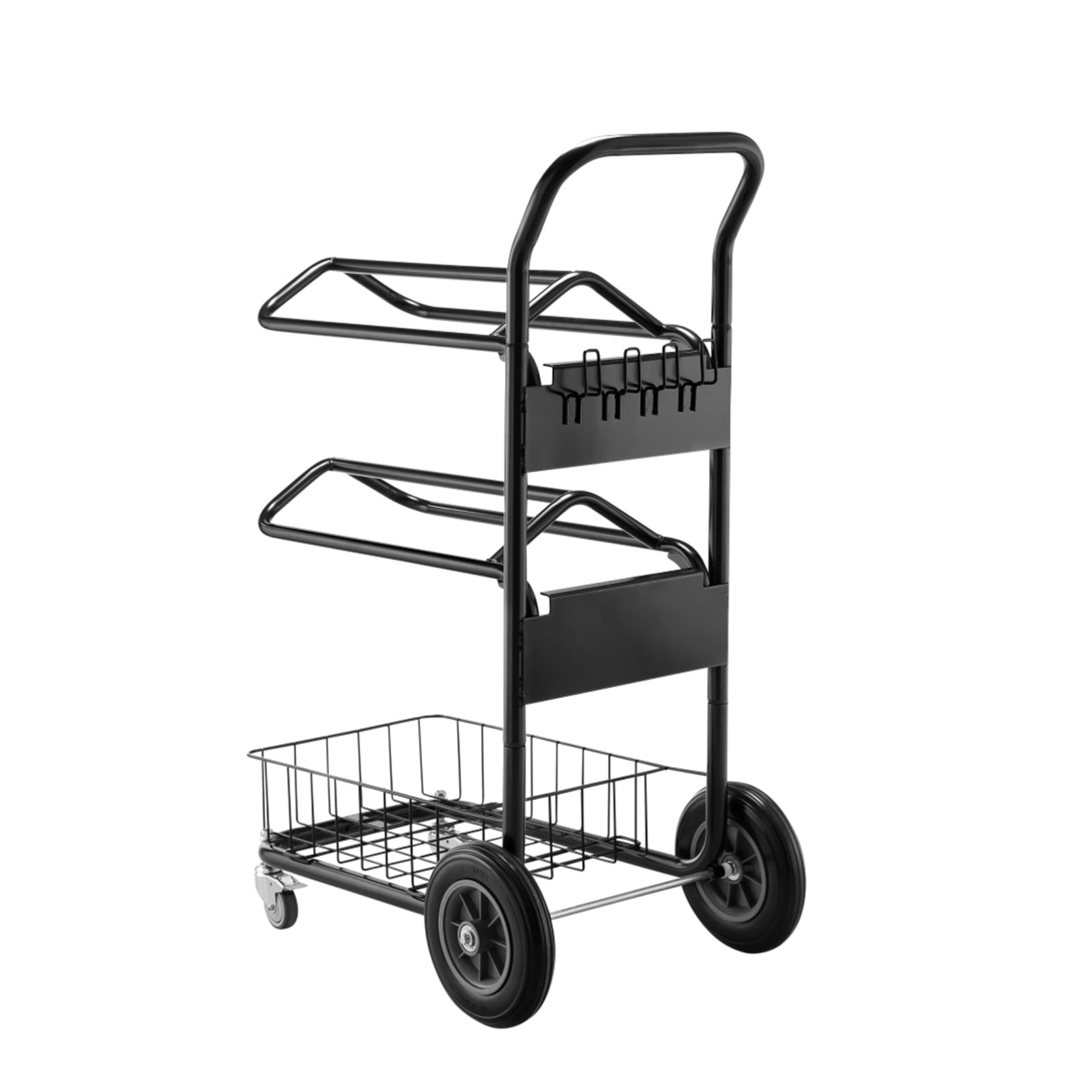 Farm Equipment: Samland Heavy Duty Two Tier Wheeled Saddle Rack