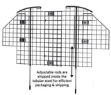 Automotive Repair & Speciality Tools: Samland Universal Pet Barrier Fence for Car Van 4WD Vehicles Duty Wire Mesh Car Guard