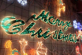Outdoor Decorations & Lights: Samland 5.5m Merry Christmas Sign Led Rope Light Commercial