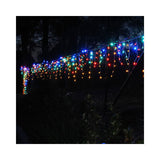 Outdoor Decorations & Lights: Samland 200 LED Memory Icicle Christmas Rope Light in Multicolor