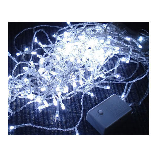 Outdoor Decorations & Lights: Samland 200 LED Memory Icicle Christmas Rope Light in White