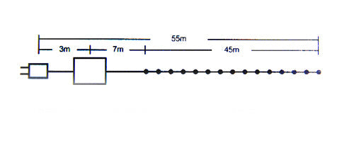 Outdoor Decorations & Lights: Samland 55M Long 500 LED Fairy Rope Christmas Light in Ultra White
