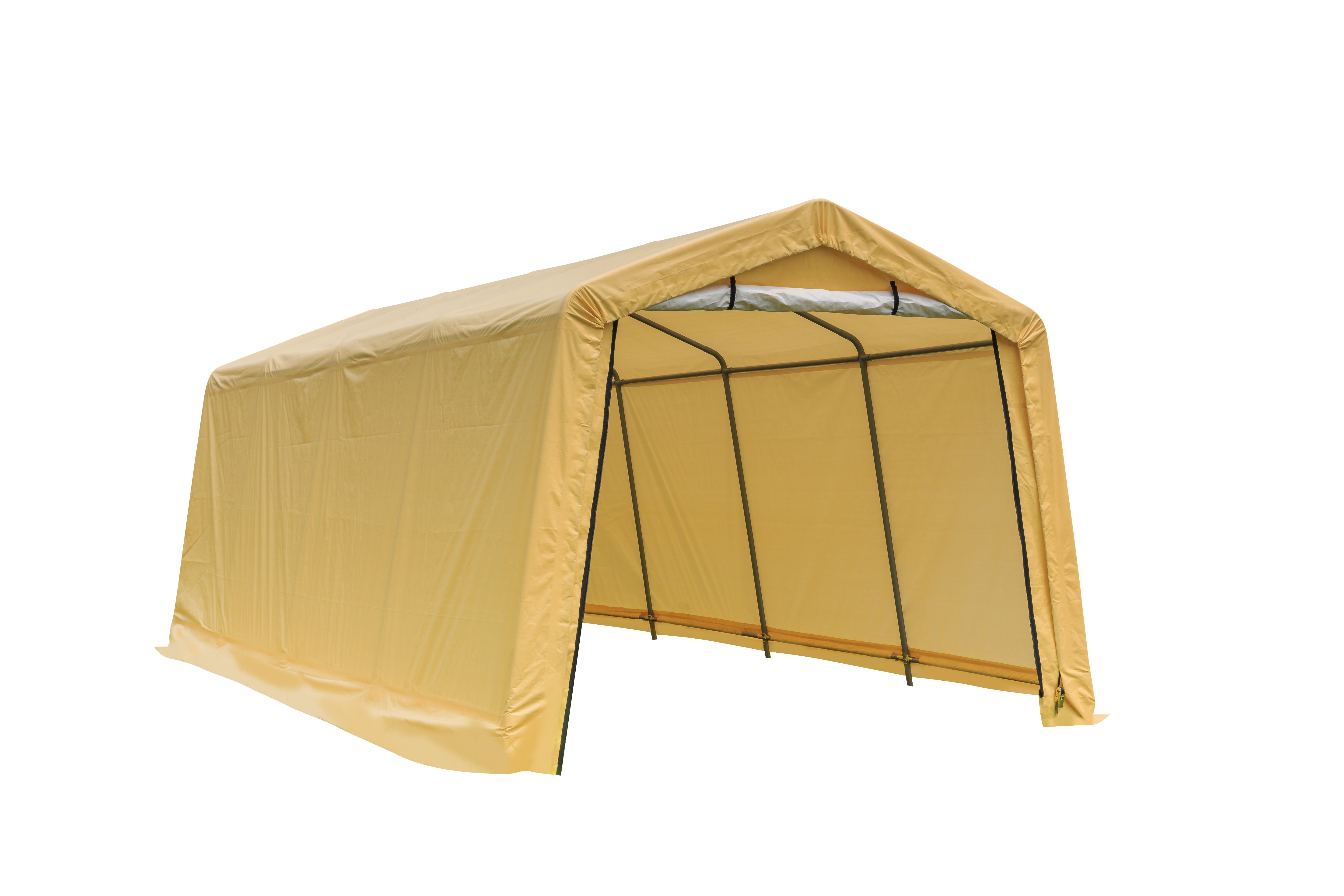 Canopies & Gazebos: Samland Portable Carport Garage Shelter Canopy Single Size 10x20FT