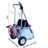 Herbicides: Samland 30L Electric Weed Pest Control Sprayer with Tank 12V Battery Spray Pump Trolley