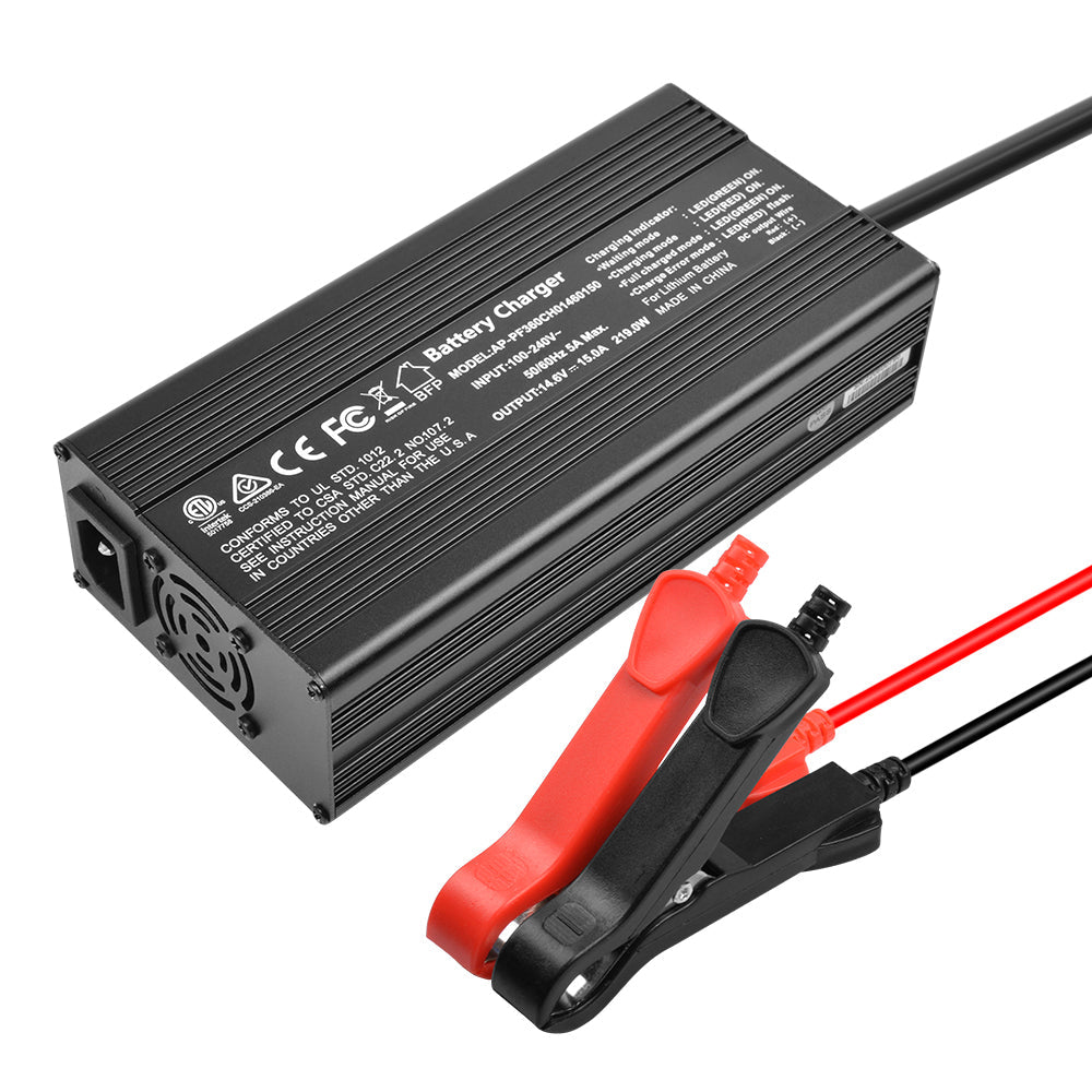 Batteries & Generators: Samland AC/DC 14.6V 15AMP Charger for Lithium Iron Phosphate(Lifepo4)Battery