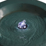 Metal Detectors: Samland 82CM BROKEN JAR WATER FEATURE FOUNTAIN WITH LED LIGHT BLUE