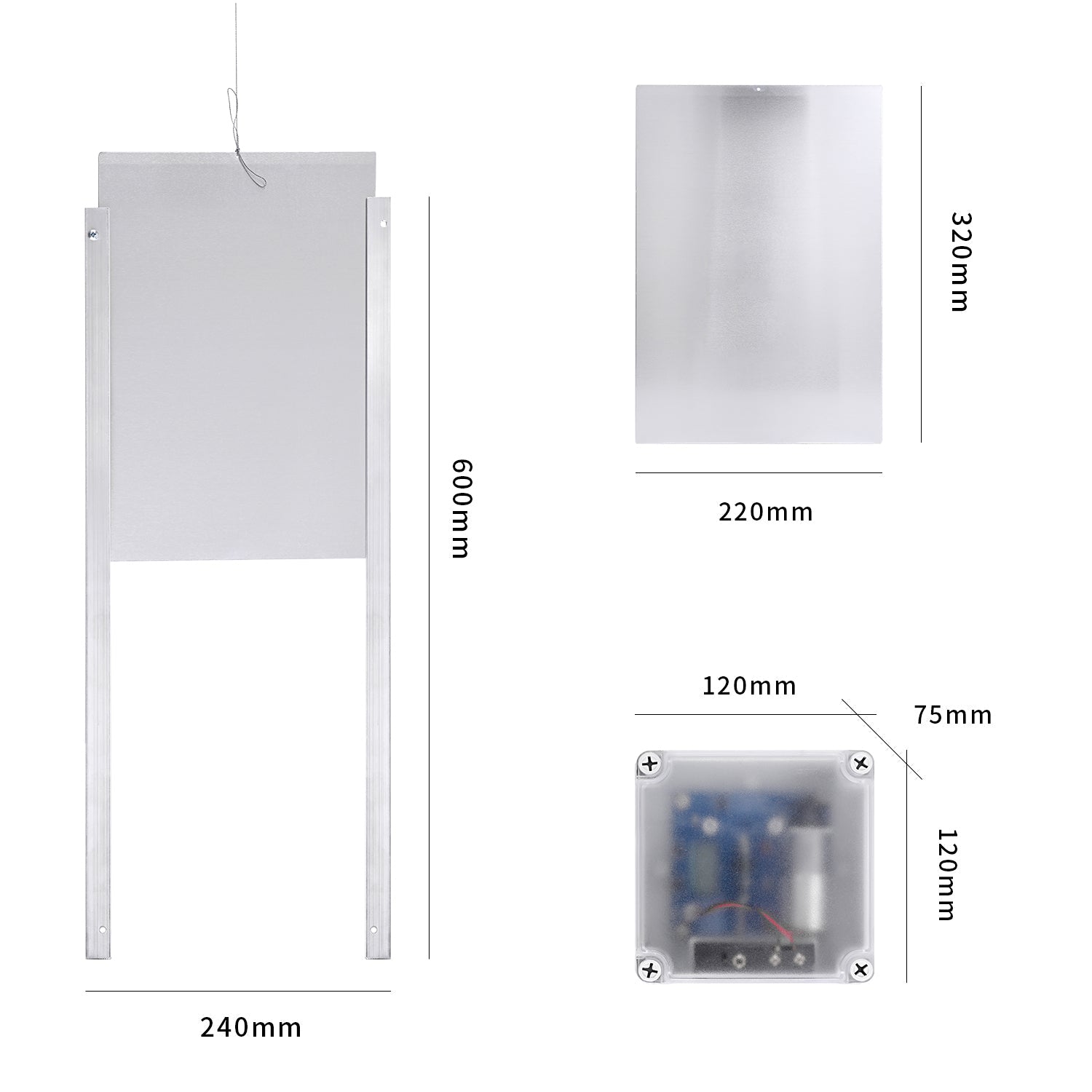 Fence & Gate Accessories: Samland Classic Automatic Chicken Coop Door Opener Closer Kit