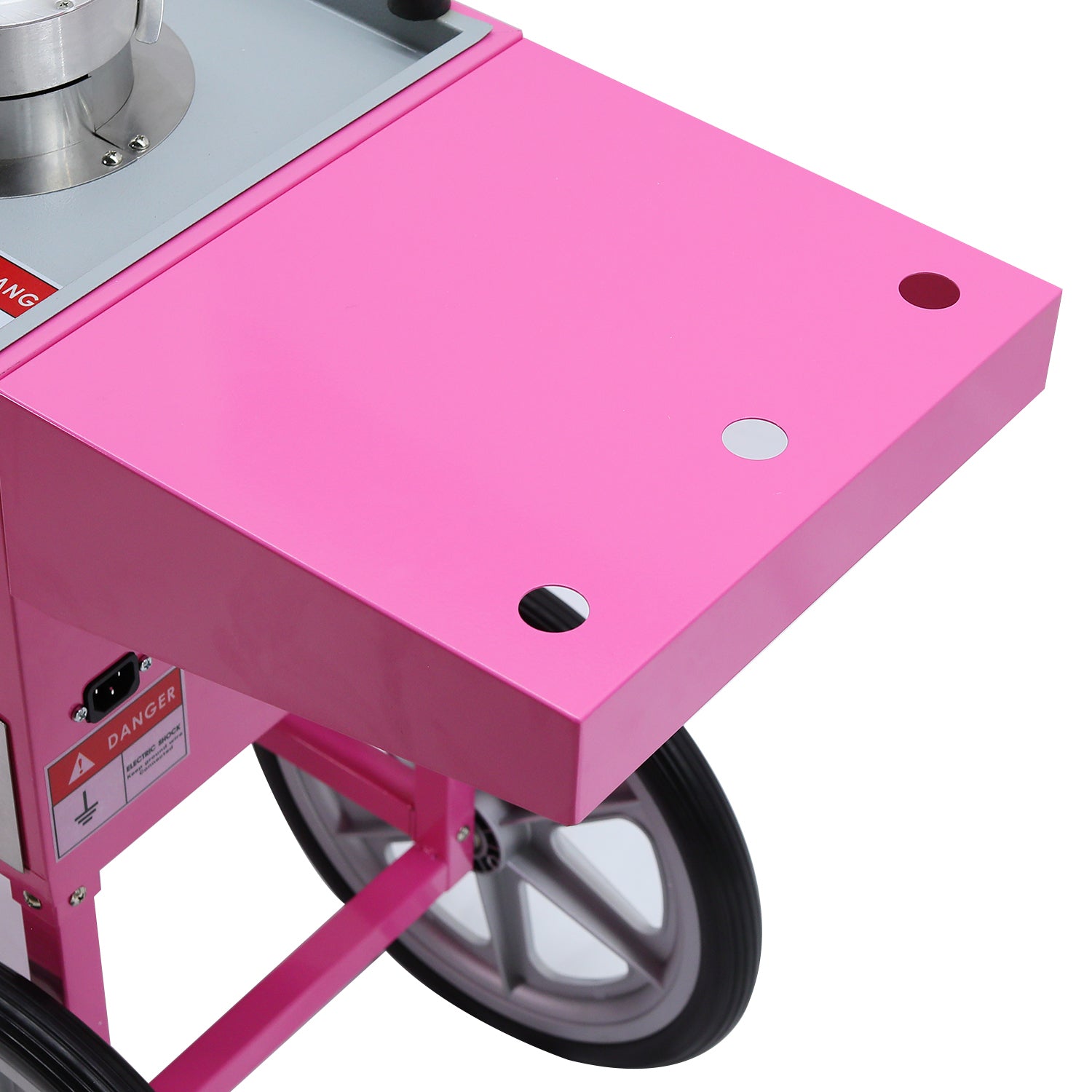 Treadmills: Samland Commercial Fairy Floss Machine with Wheeled Cart