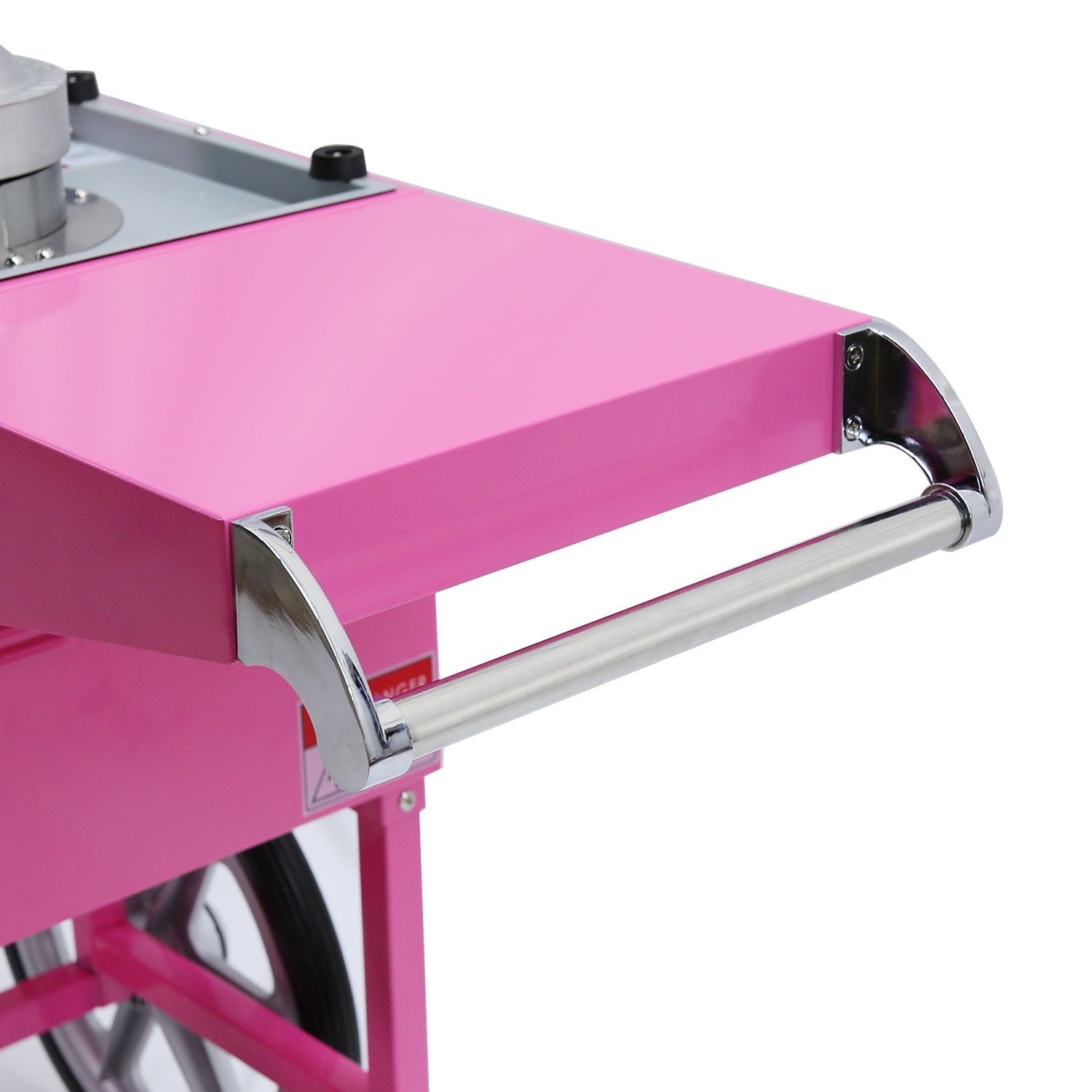 Treadmills: Samland Commercial Fairy Floss Machine with Wheeled Cart