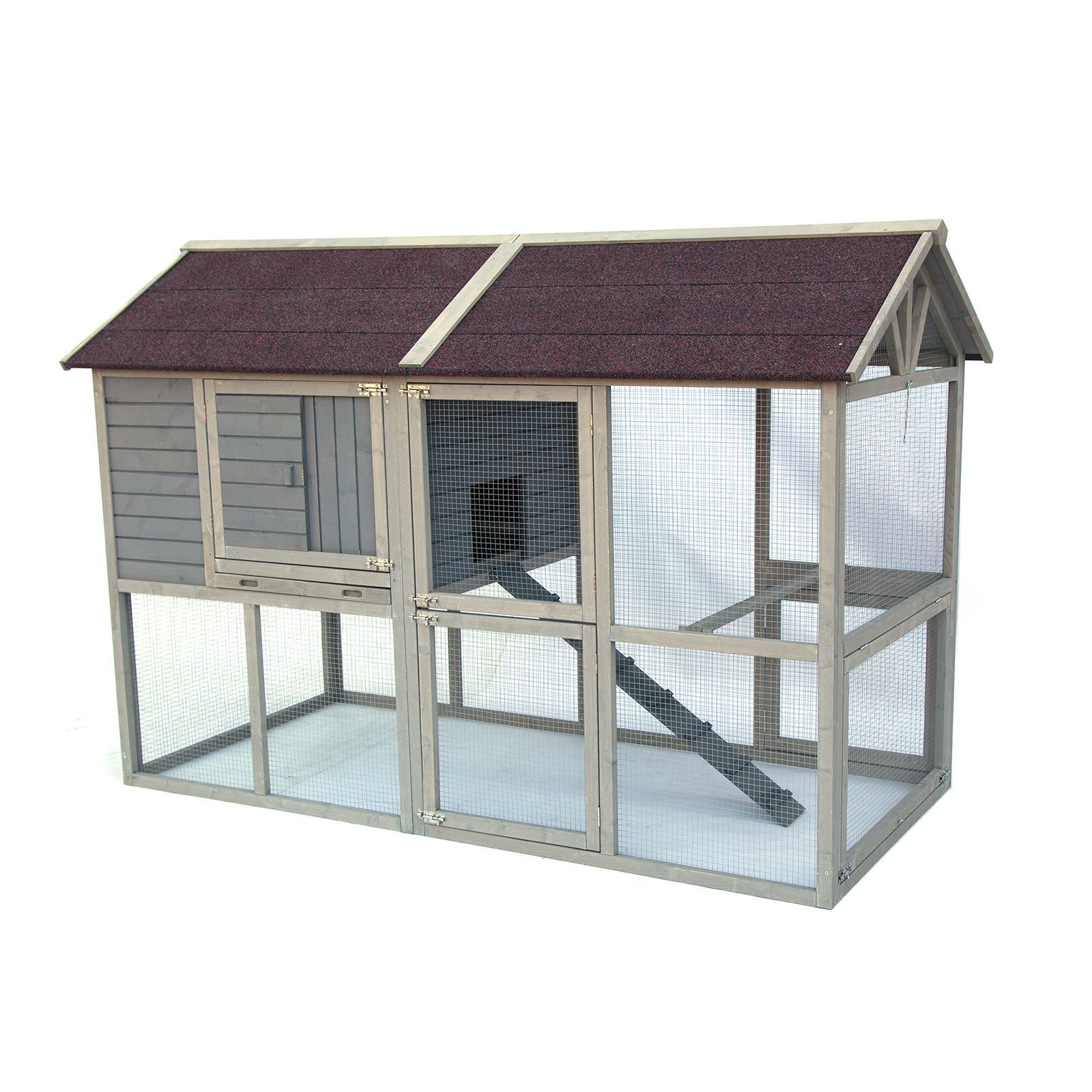 Coop & Hutch Accessories: Samland XL SUPERIOR CHICKEN COOP HEN COOP PREDATOR PROOF-DC1702