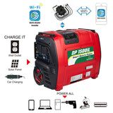 Batteries & Generators: Samland 1500W Portable Power Station Solar Inverter Generator