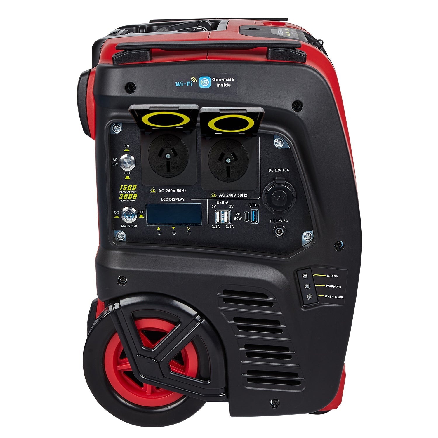 Batteries & Generators: Samland 1500W Portable Power Station Solar Inverter Generator