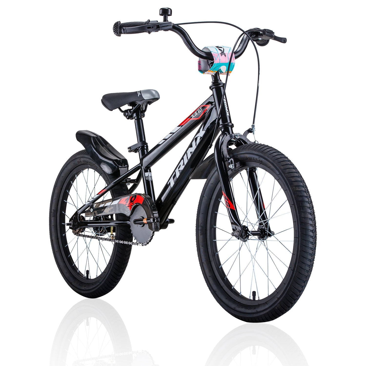 Exercise Bikes: Samland BLUE ELF3.0 18 INCH WHEEL KIDS MOUNTAIN BIKE MTB BICYCLE