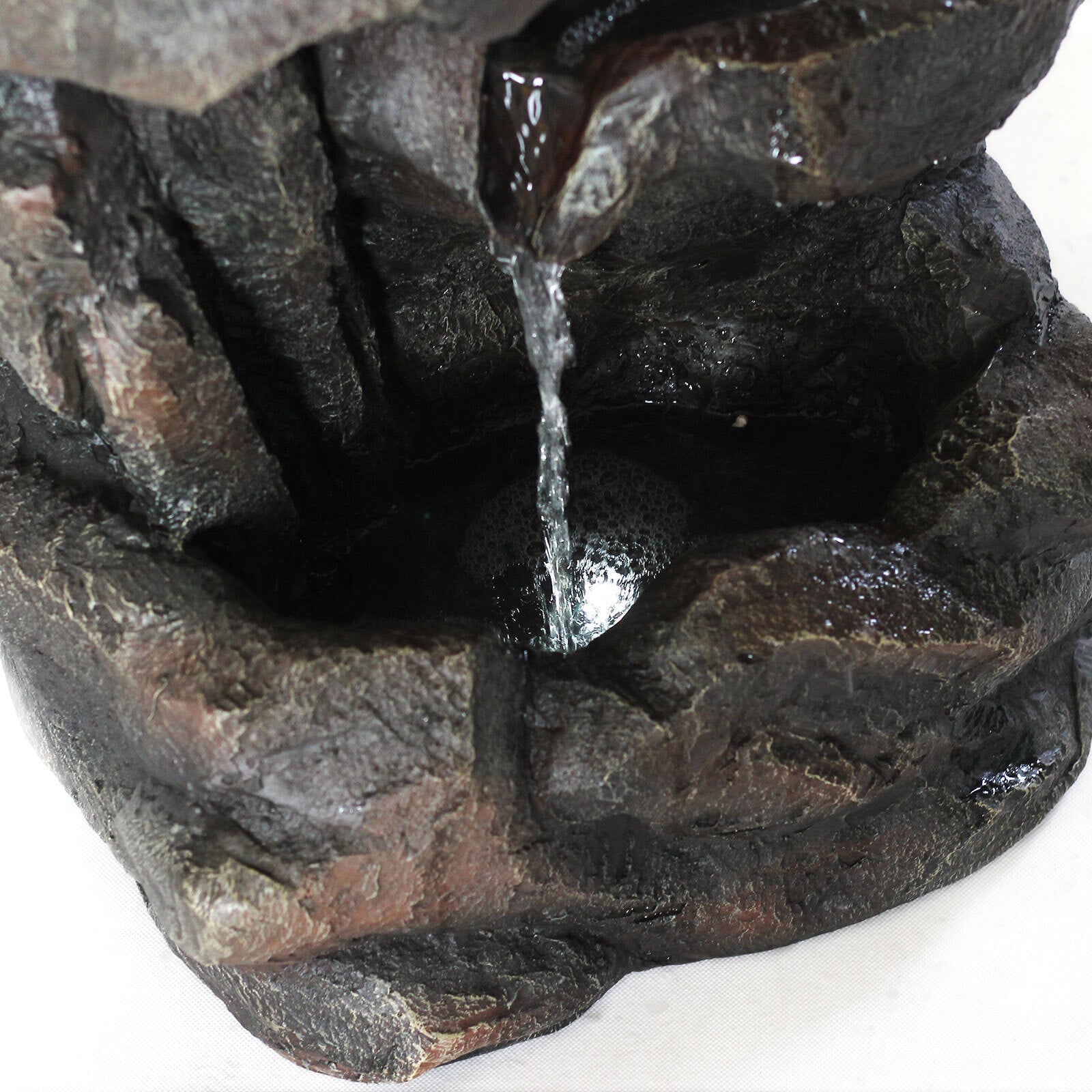 Fountain & Ponds Accessories: Samland GROTTO FALL SOLAR WATER FOUNTAIN WITH LED LIGHTS