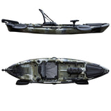 Canoes & Kayaks: Samland Big Dace PRO 10FT Fishing Kayak Sit on Top (FKD360)