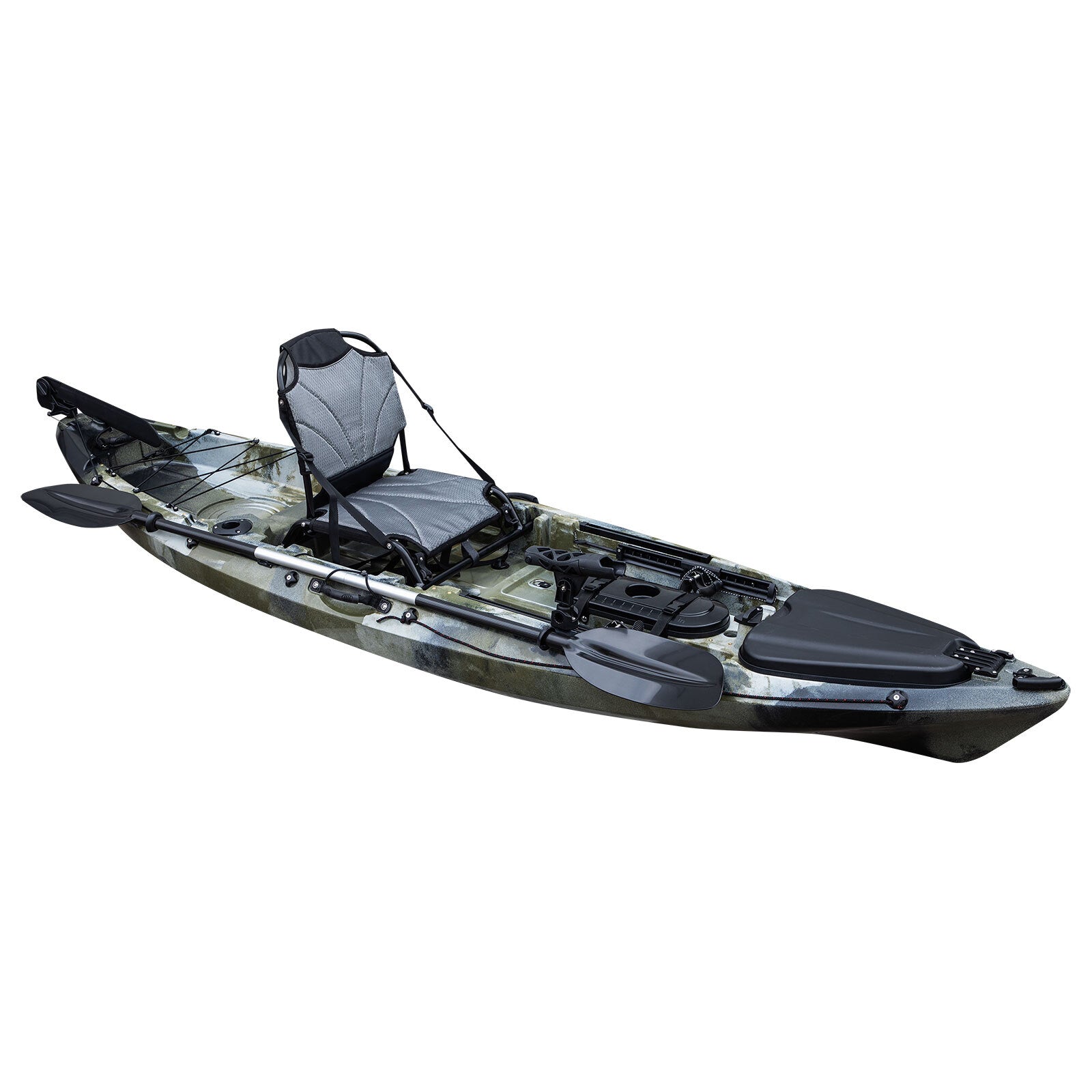 Canoes & Kayaks: Samland Big Dace PRO 10FT Fishing Kayak Sit on Top (FKD360)