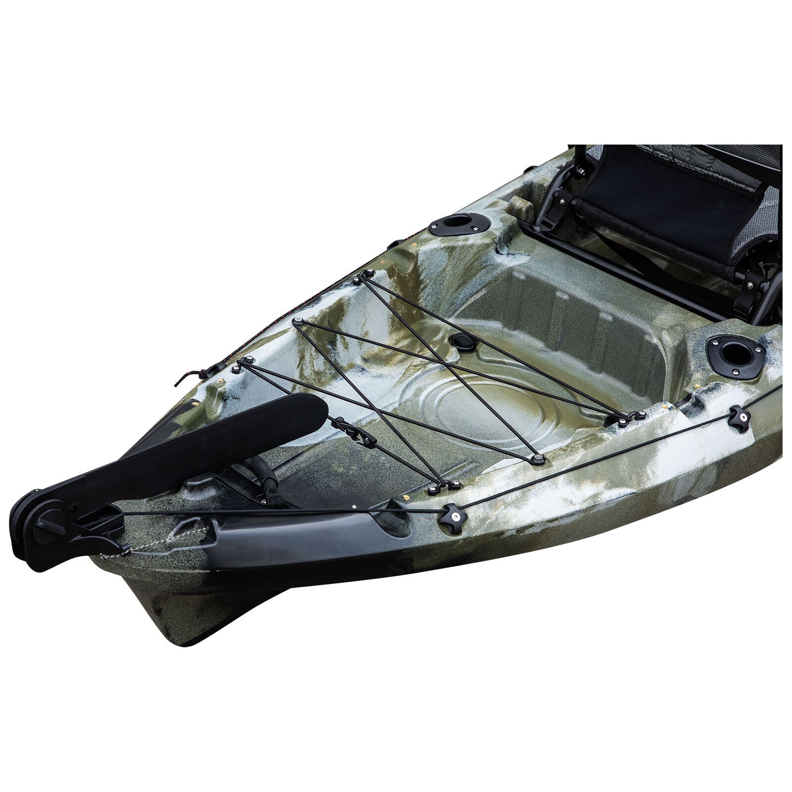 Canoes & Kayaks: Samland Big Dace PRO 10FT Fishing Kayak Sit on Top (FKD360)