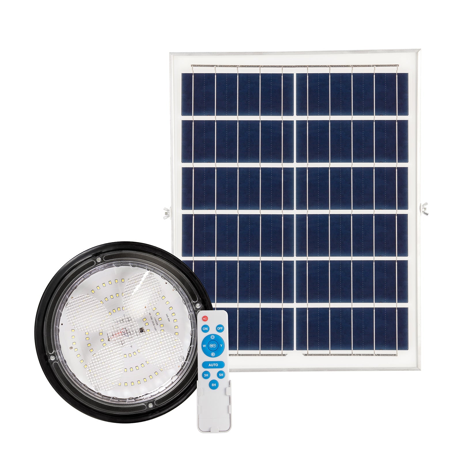 Fountain & Ponds Accessories: Samland Solar Power High Bay Led Light 100W SMD Super Bright Lamp