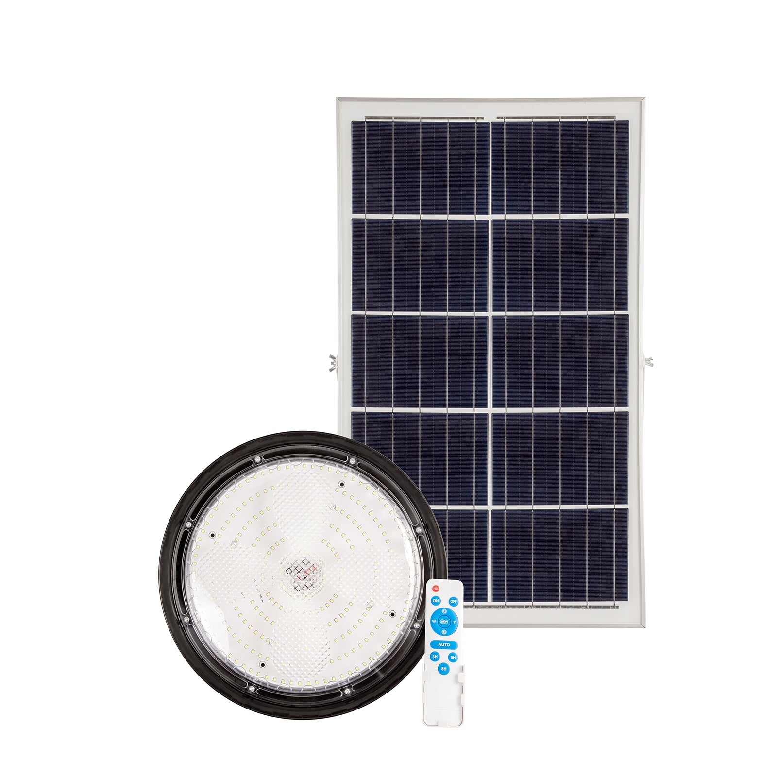 Fountain & Ponds Accessories: Samland Solar Power High Bay Led Light 200W SMD Super Bright Lamp