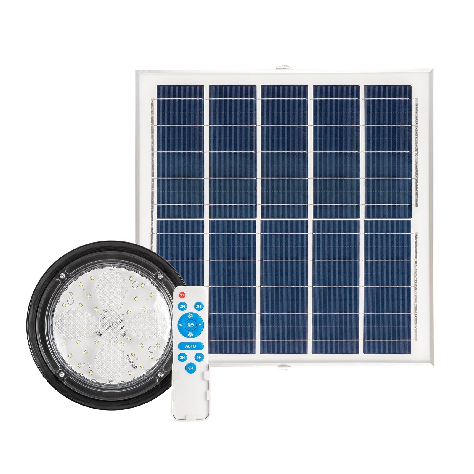 Fountain & Ponds Accessories: Samland SOLAR POWER HIGH BAY LED LIGHT 50W SMD SUPER BRIGHT LAMP