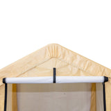 Storage Cabinets & Lockers: Samland Outdoor Storage Garage Shelter Size 6x6FT