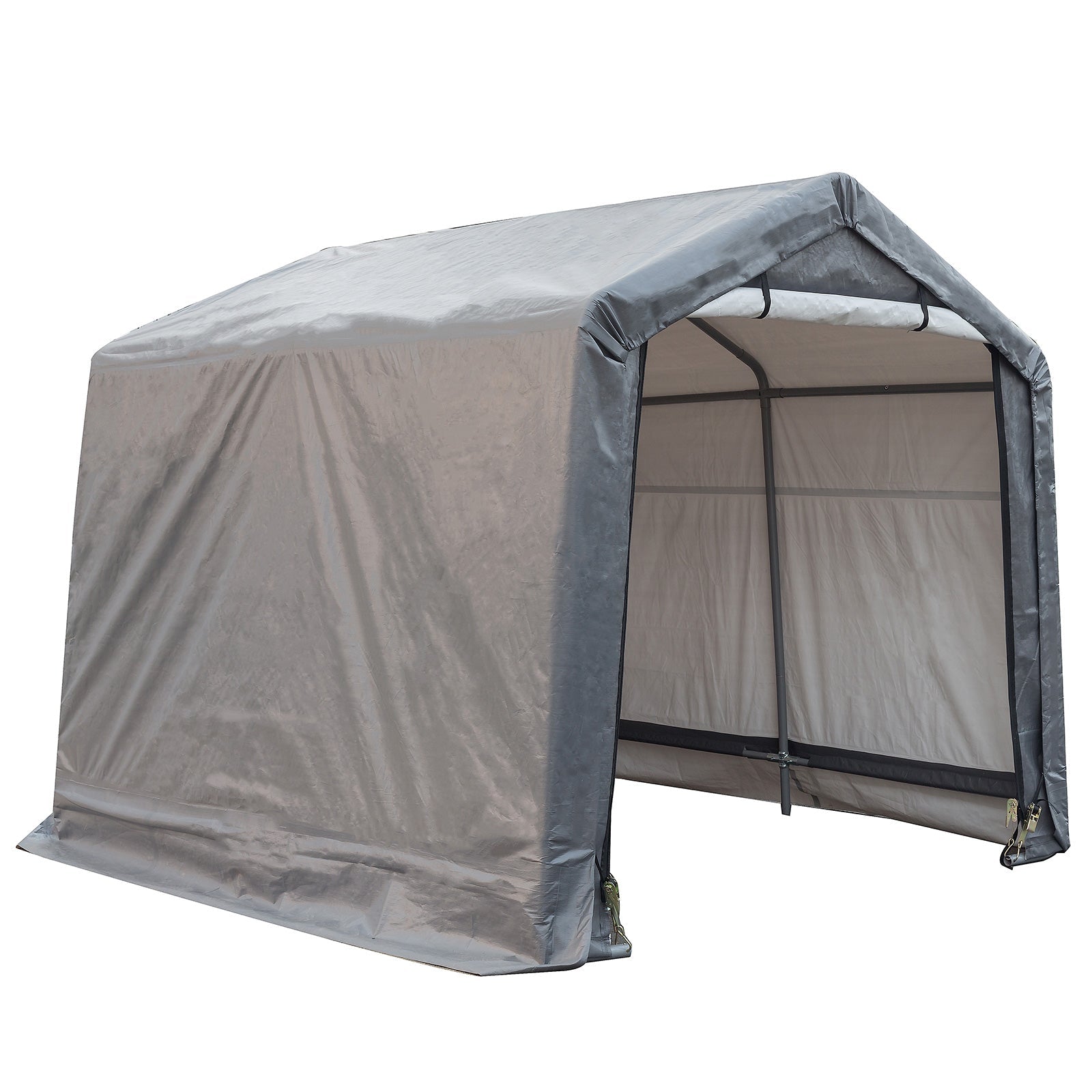 Sheds: Samland Portable Storage Garage Shelter Size 8x8FT
