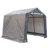Sheds: Samland Portable Storage Garage Shelter Size 8x8FT