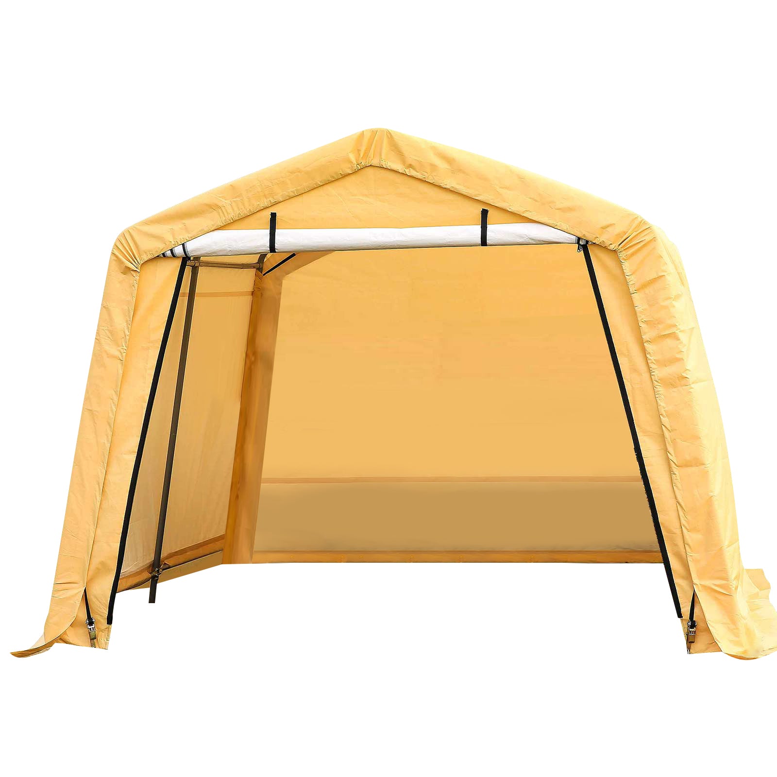 Sheds: Samland Portable Storage Garage Shelter Size 10x10FT