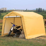 Sheds: Samland Portable Storage Garage Shelter Size 10x10FT