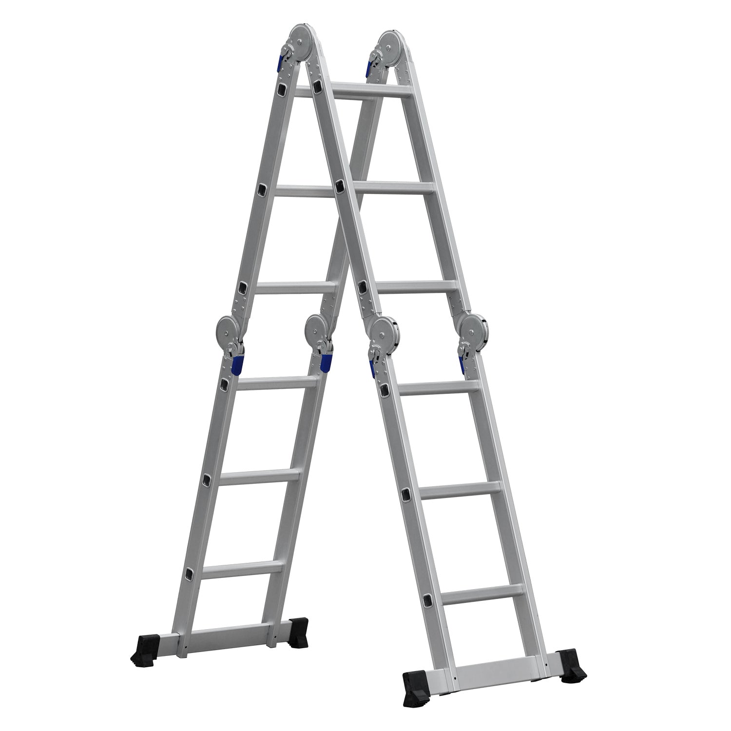 Ladders & Scaffolding: Samland 3.6M Multi-Purpose Aluminium Ladder  - 4 X 3 Rungs-LA303