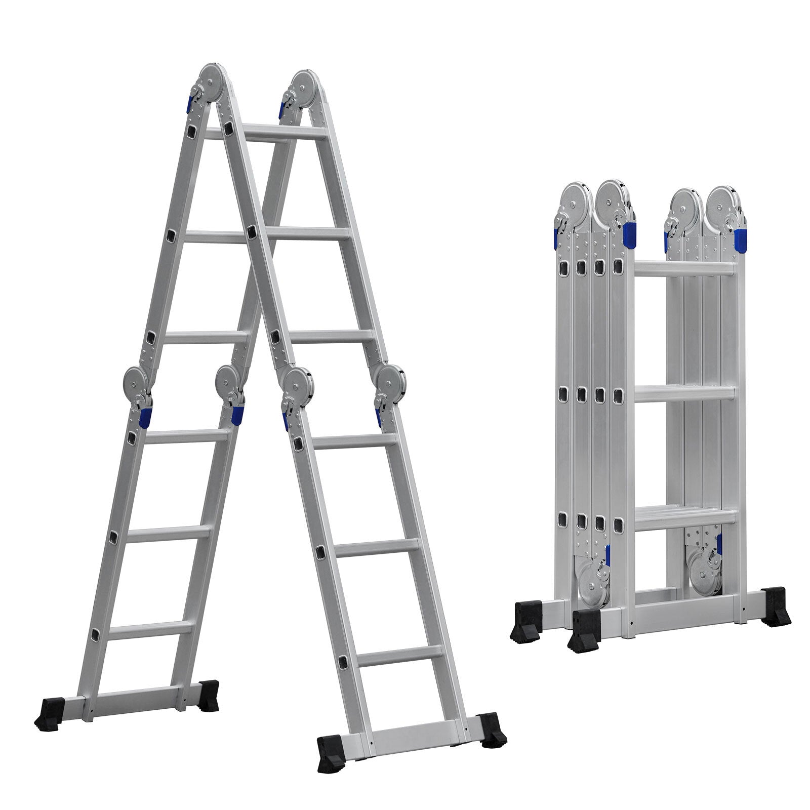 Ladders & Scaffolding: Samland 3.6M Multi-Purpose Aluminium Ladder  - 4 X 3 Rungs-LA303