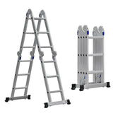 Ladders & Scaffolding: Samland 3.6M Multi-Purpose Aluminium Ladder  - 4 X 3 Rungs-LA303