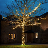 Outdoor Decorations & Lights: Samland 1200 Led Christmas Fairy Light Warm White
