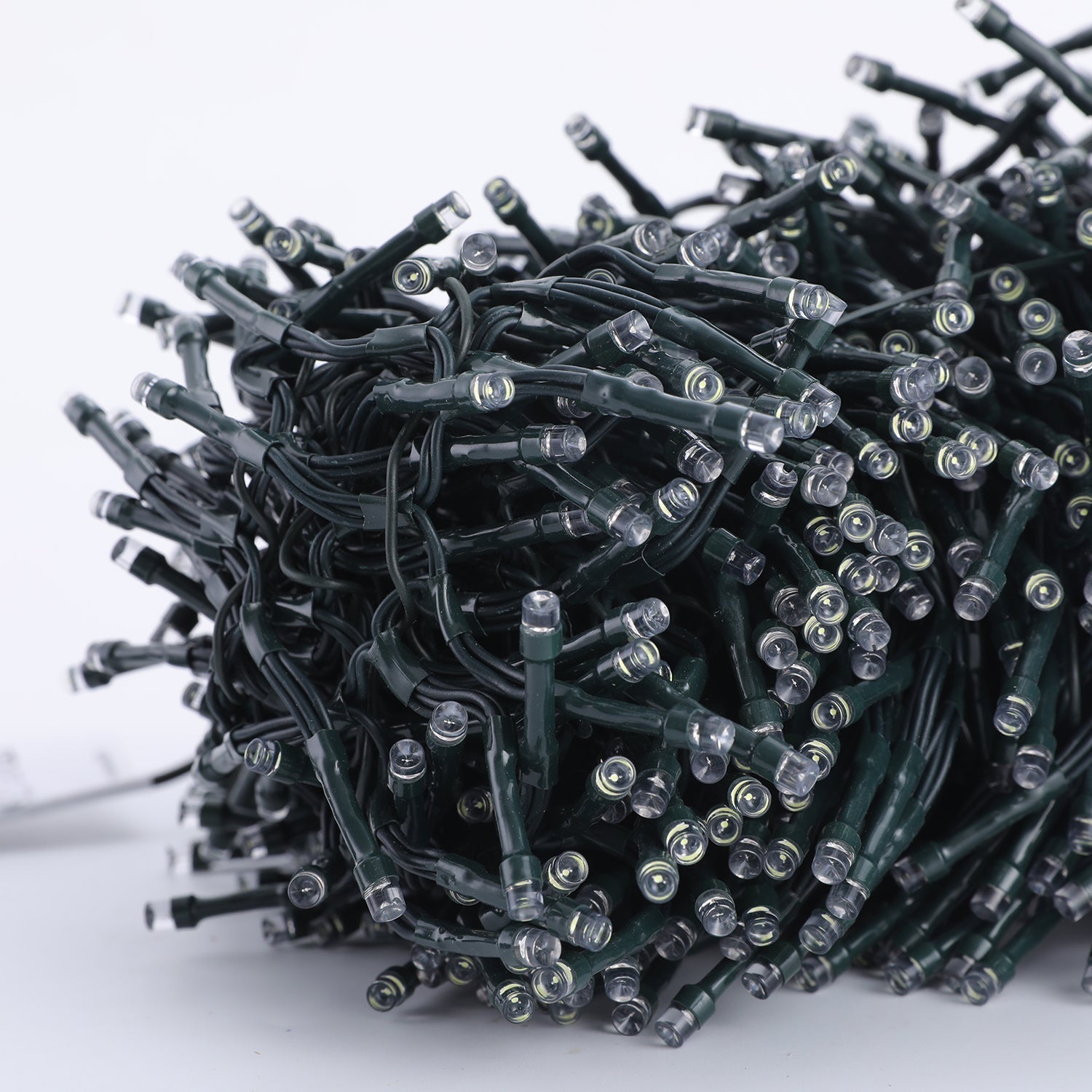 Outdoor Decorations & Lights: Samland 1200 Led Cluster Fairy Light Blue White For Christmas Decoration