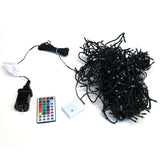 Outdoor Decorations & Lights: Samland 30m 300 Led Dynamic Colour Changing Christmas Fairy Light With Remote Control